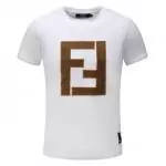 fendi  crewneck t-shirt new season ff943 white